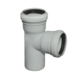 Тройник канализационный 87° PVC Тройник канализационный 87° PVC