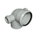 Отвод с выходом на 50 канализационный 45° PP Jakko Отвод с выходом на 50 канализационный 45° PP Jakko