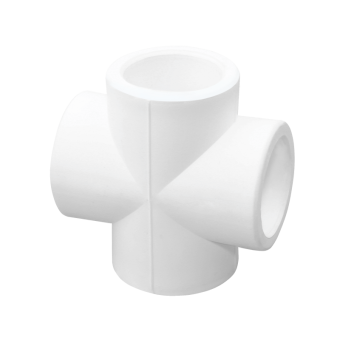 Крестовина ППР  белый 20 Jakko