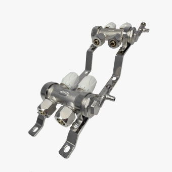 Коллектор для теплого пола латунь (в комплекте) JAKKO