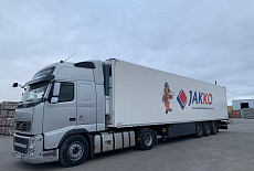 Jakko branded gazelles and trucks